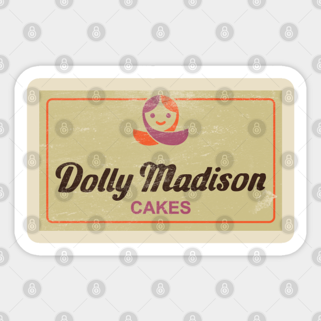 Dolly Madison Bakery Dolly Madison Sticker TeePublic
